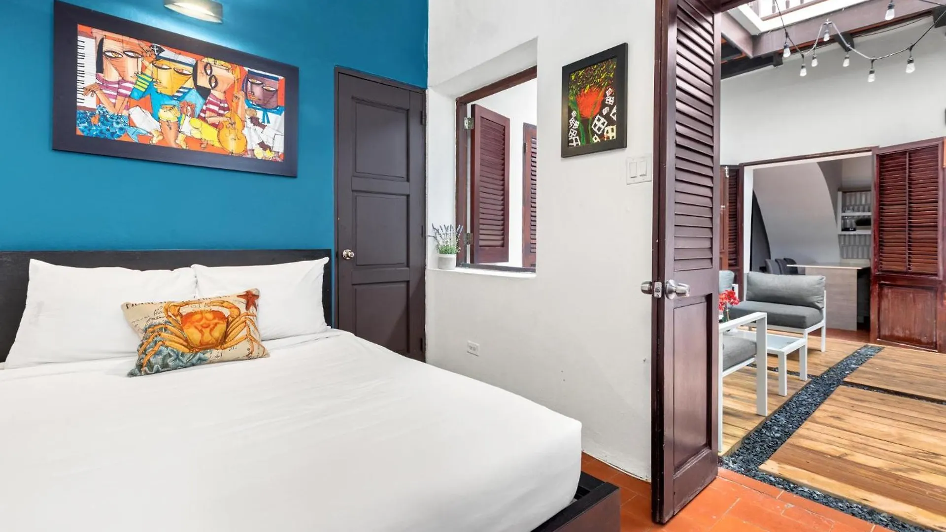 아파트 Colonial Villa Just Remodeled 2 Floors Indoor Patio & Tub 산후안 푸에르토리코